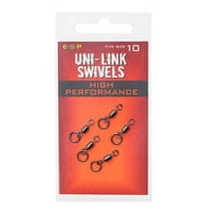 E.S.P ESP obratlíky Uni-Link Swivels Hi-Performance veľ. 10, 5ks