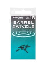 Drennan obratlíky Barrel Swivel veľ. 18