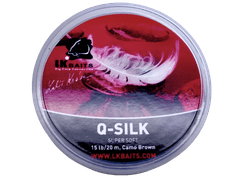 Lk Baits šnúrka Q - Silk 25lb 20m Camo Green