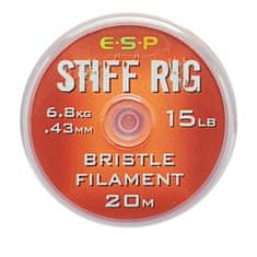 E.S.P ESP šnúrka Stiff Rig Filament 15lb 20m