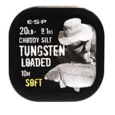 E.S.P ESP šnúrka Tungsten Loaded 10m 20lb 9,1kg Choody Silt Soft