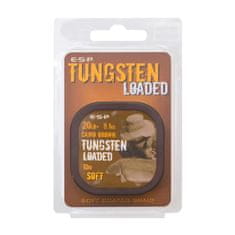 E.S.P ESP šnúrka Tungsten Loaded 10m 20lb 9,1kg Camo Brown Soft