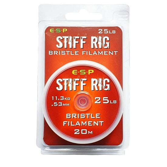 E.S.P ESP šnúrka Stiff Rig Filament 25lb 20m