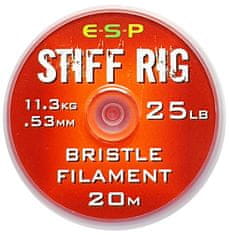 E.S.P ESP šnúrka Stiff Rig Filament 25lb 20m