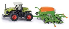 SIKU Farmer - Traktor sa sejacím prívesom 1:87