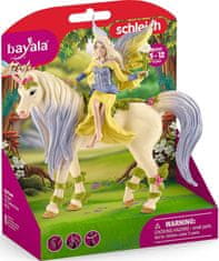 Schleich Bayala 70565 Sera s jednorožcom s kvetmi