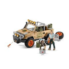 Schleich Wild Life 42410 4 x 4 terénne auto s navijakom