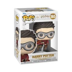 Funko Funkcia POP Movies: HP POA- Harry w/Broom(Quidditch)