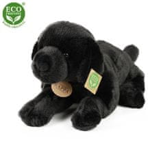 Plyšový labrador čierny 40 cm ECO-FRIENDLY