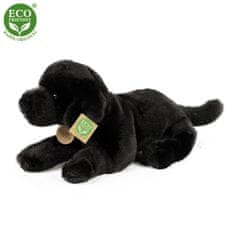 Plyšový labrador čierny 40 cm ECO-FRIENDLY