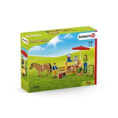 Schleich Mobilné farmársky stánok