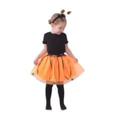 Detský kostým halloween tutu sukne s čelenkou