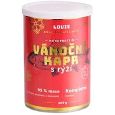 Louie konz. pre psov Vianočný kapor 400 g