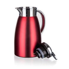 BANQUET Termoska nerezová METALLIC Red 1,5 l