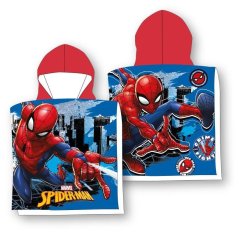 FARO Pončo Spiderman city Bavlna - Froté, 55/110 cm