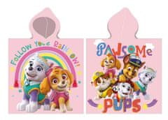 FARO Pončo Paw Patrol Pawsome Bavlna - Froté, 55/110 cm