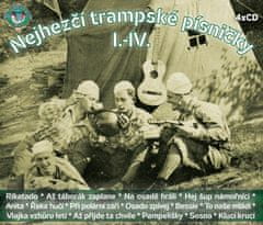 Najkrajšie trampské pesničky I.-IV. 4x CD