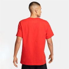 Nike Tričko červená XL Tee 12mo Swoosh Sp24