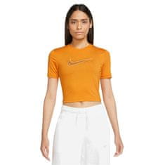 Nike Tričko oranžová M W Nsw Tee Slim Crp Swoosh