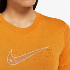 Nike Tričko oranžová M W Nsw Tee Slim Crp Swoosh