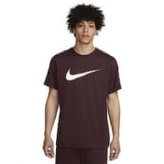 Nike Tričko hnedá XL Nsw Repeat Ss Tee