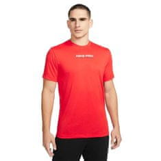 Nike Tričko červená XL M Nk Df Tee Db Nk Pro