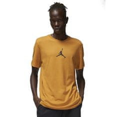 Nike Tričko medová S M Jordan Jumpman Df Ss Crew