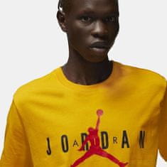 Nike Tričko žltá L Jumpman Jordan Air Wm Tee