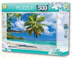 Ocean Plážové puzzle Ocean Seychelles - 500 dielikov