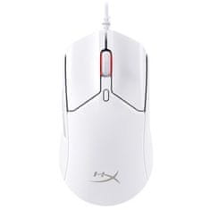 HyperX Počítačová myš Pulsefire Haste 2 optická/ 6 tlačítek/ 26000DPI - bílá