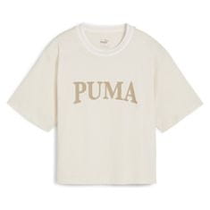 Puma Tričko krémová S Squad Graphic Tee