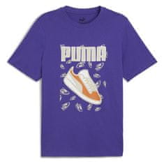 Puma Tričko modrá S Graphics Sneaker Tee