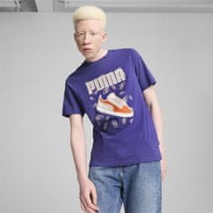 Puma Tričko modrá S Graphics Sneaker Tee