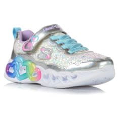 Skechers Obuv strieborná 30 EU Infinite Heart Light