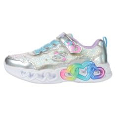 Skechers Obuv strieborná 30 EU Infinite Heart Light