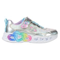 Skechers Obuv strieborná 30 EU Infinite Heart Light