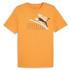 Puma Tričko oranžová M Ess+ Logo Lab Tee