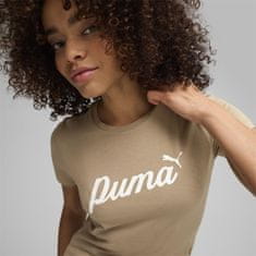 Puma Tričko béžová S Script Tee