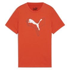 Puma Tričko oranžová XL Ess+ Logo Lab Graphic Tee