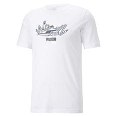 Puma Tričko biela XL Sneaker Graphic Tee