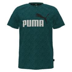 Puma Tričko grafit L Ess+ 2 Col Logo Tee