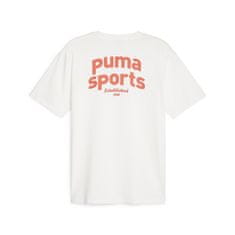 Puma Tričko biela XXL Team Graphic Tee