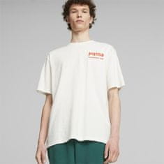 Puma Tričko biela XXL Team Graphic Tee