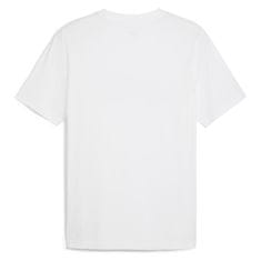 Puma Tričko biela XXL Graphics Sneaker Tee