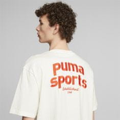 Puma Tričko biela XXL Team Graphic Tee