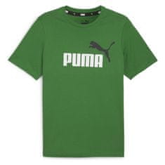 Puma Tričko zelená XL Ess+ 2 Col Logo Tee