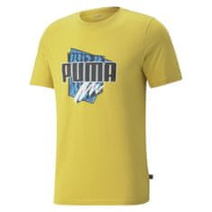 Puma Tričko žltá XL Summer Graphic Tee