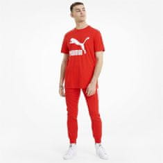 Puma Tričko červená S Classics Logo Tee