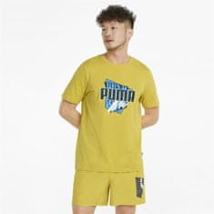 Puma Tričko žltá XL Summer Graphic Tee