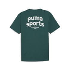 Puma Tričko zelená S Team Graphic Tee